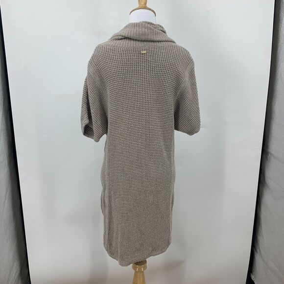 Ugg Australia Cowl Neck Knit Tunic Sweater Womens M Medium Doeskin Dolman Sleeve - Picture 4 of 16